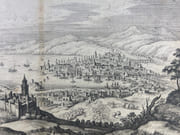 (Gravure ancienne) Merian Matthaüs - Massilia, Marseille. Vue dite "au gros arbre" Vers 1636-1644 par Merian MATTHAUS (1593-1650) - Image 4