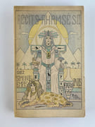 (SYMBOLISME - BELGICANA) Récits de Rhamsès II.  Envoi autographe signé de Willy.  par Rhamsès II (pseud. Raphaël LANDOY 1856 - 1924, Belgique). Préface de Willy (Henri Gauthier-Vilars) - Image 1