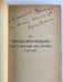 La Nouvelle Revue Fran&ccedil;aise dans l'histoire des lettres 1908-1937. Envoi autographe sign&eacute; &agrave; Emmanuel Mounier. . Lina MORINO