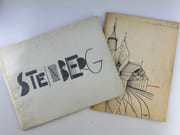 ( 2 exhibition cat. ) Saul Steinberg - Willem Sandberg - Stedelijk museum, Amsterdam - 1953 / Sidney Janis Gallery - Exhibition Drawings by Saul Steinberg Opening Wednesday 4 - 7, November 5 - 29, 1969 par Saul Steinberg  - Image 1