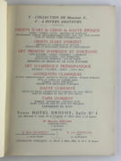 Collection André Derain et à divers amateurs. Hôtel Drouot 9 - 10 - 11 mars 1955. 1/ Collection André Derain : Objets de Chine de Haute Epoque - Antiquités Classiques - Art Primitif Africain - Art Primitif d'Amérique du Nord - Art Populaire et Folklorique - Moyen Age et Renaissance. 2/ Collection de Monsieur F. : Objets d'art de Chine. 3/ Collection de Monsieur X... 4/ A divers alateurs : Objets d'ARt de Chine de Haute Epoque - Objets d'art d'Orient - Art Primitif dAfrique et d'Océanie - Art d'Amérique Préhispanique - Antiquités classiques - Haute curiosité - Tapis d'orient.  par Commissaires priseurs : Mr Maurice Rheims, Mr Boisgirard, M. Michel Beurdeley, M. Jean Roudillon, Mr Champetier de Ribes.  - Image 4