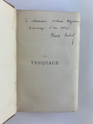 Le truquage. Les contrefaçons dévoilées. Envoi autographe signé "à Monsieur Octave Uzannz / hommage d'un obligé".  par Paul EUDEL - Image 3