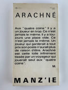 Arachné. Envoi autographe signé par MANZ'IE - Image 4