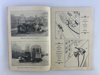 CODE DE LA ROUTE EN IMAGES. Elaboré par les Sociétés Bruxelloises d'Auto-Transports les Taxis Verts. Offert par les Usines De Keyn Frères. 40 croquis et 12 photographies de scènes d'accident. 