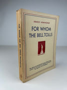 (Wartime printings) For Whom the Bell Tolls. "This edition of an american book is made available in various countries only until normal free publishing, interrupted by Axis aggression, can be reestablished" par Ernest HEMINGWAY - Image 1