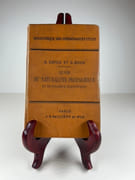 Guide du naturaliste préparateur et du voyage scientifique. 3e édition entièrement refondue par le Dr Georges Bohn. Recherche, récolte, transport et conservation des minéraux, des organismes fossiles et des organismes vivants, Préparation et conservation des collections, Etudes anthropologiques.  par G. CAPUS. Introduction par Edm. Perrier - Image 1