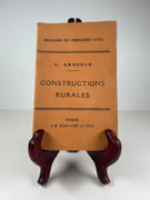 Constructions rurales économiques et améliorations agricoles. Avec 220 figures dans le texte.  par C. Arnould  - Image 1