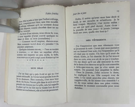 Fables fraîches pour lire à jeun. . Pierre BETTENCOURT