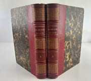 Le Président de Brosses en Italie. Lettres familières écritrs d'Italie en 1739 et 1740. Deuxième édition authentique revue sur les manuscrits, annotée et précédée d'un Essai sur la vie et les écrits de l'auteur par M.R. Colomb. En 2 volumes.  par Charles de Brosses - Image 1