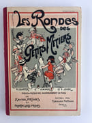 Les Rondes des Petits Métiers. A chanter, à mimer et à jouer. Paroles & musique avec accompagnement de Piano de Xavier Privas et Francine Lorée Privas. Illustrations de Maîtrejean par Xavier Privas ,  Francine Lorée Privas, Maîtrejean - Image 1