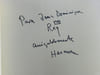 Braun-Vega. R&eacute;trospective 1950-1989. ENVOI AUTOGRAPHE SIGNE de l'artiste au critique d'art Jean-Dominique Rey. 7 octobre - 18 novembre 1989. . Herman ...