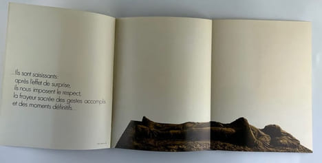 Olivier Brice "les gisants". Catalogue d'expostion, Galerie Attali, avril 1976. Joint le carton d'invitation imprimé sur rodhoïd.. Olivier BRICE. ...