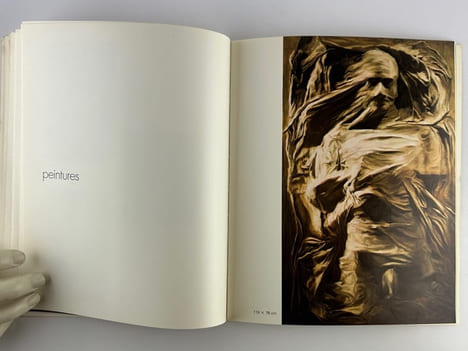 Olivier Brice "les gisants". Catalogue d'expostion, Galerie Attali, avril 1976. Joint le carton d'invitation imprimé sur rodhoïd.. Olivier BRICE. ...