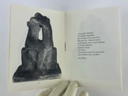 Alain Boullet Sculptures. Catalogue d'exposition du 29 octobre au 18 décembre 1988. ENVOI AUTOGRAPHE SIGNE de l'artiste.  par Alain BOULLET. Texte R. Guiny.  - Image 4