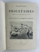 Histoire des prolétaires depuis les temps les plus reculés jusqu'à nos jours. Dessins et gravures des meilleurs artistes. Deuxième édition. par Yves GUYOT(1843-1928), Sigismond LACROIX (Julien-Adolphe-Sigismond KRZYZANOWSKI dit.(1845-1909), Louis LION (illustrations)  - Image 2