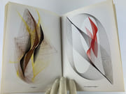 Laurence de Bourbon Busset  - Catalogue d'exposition du 13 juin au 13 juillet 1991 Mouvement et Structure (graphismes par synergie pendulaire). par Laurence De Bourbon Busset. Préface de Jean Guitton.  - Image 4