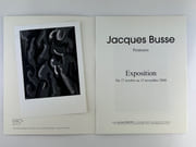 Jacques Busse - Peintures. Exposition du 17 octobre au 15 novembre 2008.  par Jacques BUSSE. Textes de Jean Grenier, Bernard PIngaut, Yvon Taillandier - Image 2