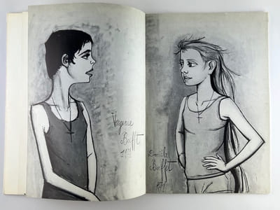 Bernard Buffet 71 (Virginie et Danièle)