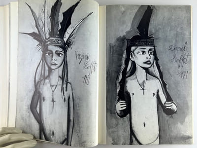 Bernard Buffet 71 (Virginie et Danièle)