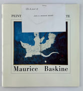 (SURREALISME - ART BRUT) Maurice Baskine. Peintre. Sculpteur. Alchimiste. Catalogue d'exposition. par Texte de Michel Butor. Présentation Bernard Charles. - Image 1