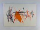 JEAN BAZAINE. Carton d'invitation au vernissage de l'exposition BAZAINE &agrave; la Galerie MAEGHT le mardi 11 avril 1972. Impression lithographique. . Jean ...