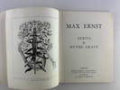 Max Ernst. &Eacute;crits et oeuvres grav&eacute;. Max ERNST / Jean CASSOU (pr&eacute;face)