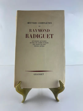 Oeuvres complètes de Raymond Radiguet. Le diable au corps - Le bal du comte d'Orgel- Les joues en feu - Textes divers. Ex. numéroté sur Vergé de ...