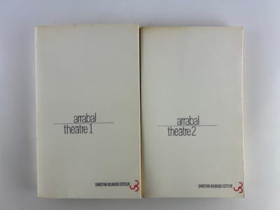 Théâtre 1 & 2 Oraisons/ Les deux bourreaux/ Fando et Lis/ Le Cimetière des voitures - Guernica/ Le labyrinthe/ le Tricycle / Pique-nique en campagne/ La bicyclette du condamné