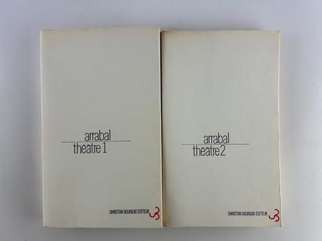 Théâtre 1 & 2  Oraisons/ Les deux bourreaux/ Fando et Lis/ Le Cimetière des voitures - Guernica/ Le labyrinthe/ le Tricycle / Pique-nique en campagne/ ...