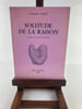 Solitude de la raison. Couverture de Hans Bellmer. . Ferdinand ALQUIE