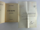 Cockpit. Envoi autographe sign&eacute;, orn&eacute; d'un petit dessin.. Jerzy KOSINSKI. Traduit de l'am&eacute;ricain par Anne Rabinovitch.