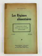 Les Régimes alimentaires. L'homme dans la nature. L'homme sain et la vie actuelle. L'homme malade. 3e édition.  par Henri DURVILLE - Image 1