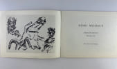 GALERIE LE POINT CARDINAL. Choix de quelques-unes des oeuvres de Henri Michaux (Arrachements) , Viseux (Sculptures r&eacute;centes) , Louis Pons (Dessins &agrave;. ...