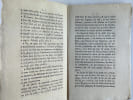 (R&eacute;volution fran&ccedil;aise - Cahiers de dol&eacute;ances - Capitaineries royales de chasse) M&eacute;moire sur les abus des capitaineries. Par le Marquis de G.  JOINT : ...
