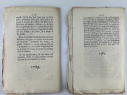 (Révolution française - Cahiers de doléances - Capitaineries royales de chasse) Mémoire sur les abus des capitaineries. Par le Marquis de G.  JOINT : Voeu patriotique pour la suppression des Capitaineries par M. P. (seconde édition) 1789, 16p. JOINT/ Un feuillet imprimé sur une page recto répondant à l'injure de M. Crespel, Procureur du Roi à  la Capitainerie d'Halatte, ayant qualifié l'auteur anonyme de Voeu Patriotique "d'Ame Atroce".  par (Stanislas de Girardin, marquis de Girardin) - Image 7