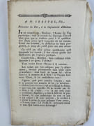 (Révolution française - Cahiers de doléances - Capitaineries royales de chasse) Mémoire sur les abus des capitaineries. Par le Marquis de G.  JOINT : Voeu patriotique pour la suppression des Capitaineries par M. P. (seconde édition) 1789, 16p. JOINT/ Un feuillet imprimé sur une page recto répondant à l'injure de M. Crespel, Procureur du Roi à  la Capitainerie d'Halatte, ayant qualifié l'auteur anonyme de Voeu Patriotique "d'Ame Atroce".  par (Stanislas de Girardin, marquis de Girardin) - Image 8