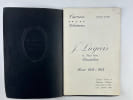 (Brochure publicitaire) Fourrures et Pelleteries. J. Li&eacute;geois 10, Place Bara Bruxelles. Hiver 1912-1913 Paletots Loutre et Astrakan, Pelisses. ...