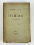 (BELGICANA) Les nuits du garde. Souvenirs du pays Wallon. par Paul HAGEMANS (1853-1926) - consul général de Belgique aux États-Unis de 1889 à 1924. - Image 1
