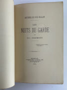 (BELGICANA) Les nuits du garde. Souvenirs du pays Wallon. par Paul HAGEMANS (1853-1926) - consul général de Belgique aux États-Unis de 1889 à 1924. - Image 3