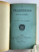 Réunion des 15 premières oeuvres de Louis Jacolliot, certaines en édition originale : 1 La Bible dans l'Inde, ou la Vie de Iezeus Christna, nouvelle édition, 1881. 2 Les Fils de Dieu, nouvelle édition. 3 Christna et le Christ - Lingam - Nara - Spritus sanctus - Phallus - Priape - Le cygne de Léda - La colombe de Marie. 4 Histoire des Vierges. Les Peuples et les continents disparus, 1879. 5 La Genèse de l'Humanité, 1876 (EO). 6  Fétichisme, polythéisme, monothéisme. La genèse de l'humanité. La terre et l'homme - Traditions indoues et chaldéennes - La légende de la Genèse dans l'Inde, 1879. 7 Le Spiritisme dans le monde. L'initiation et les sciences occultes dans l’Inde et chez tous les peuples de l’Antiquité, 1879. 8 Les Traditions indo-asiatiques, 1876 (EO). 9 Les Traditions indo-européennes et africaines, 1876 (EO). 10 Le Pariah dans l'Humanité, 1876 (EO). 11 Les Législateurs religieux : Manou, Moïse, Mahomet, 1876 (EO). 12  La Femme dans l'Inde. La femme aux temps védiques, aux temps brahmaniques et dans l'Inde de la décadence, 1877 (EO). 13 Rois, prêtres et castes, 1877 (EO). 14 Les Législateurs religieux : Manou, Moïse, Mahomet. Traditions religieuses comparées avec commentaire, 1880. 15 L'Olympe brahmanique. La mythologie de Manou, 1881 (EO).  par Louis JACOLLIOT - Image 12