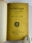 Réunion des 15 premières oeuvres de Louis Jacolliot, certaines en édition originale : 1 La Bible dans l'Inde, ou la Vie de Iezeus Christna, nouvelle édition, 1881. 2 Les Fils de Dieu, nouvelle édition. 3 Christna et le Christ - Lingam - Nara - Spritus sanctus - Phallus - Priape - Le cygne de Léda - La colombe de Marie. 4 Histoire des Vierges. Les Peuples et les continents disparus, 1879. 5 La Genèse de l'Humanité, 1876 (EO). 6  Fétichisme, polythéisme, monothéisme. La genèse de l'humanité. La terre et l'homme - Traditions indoues et chaldéennes - La légende de la Genèse dans l'Inde, 1879. 7 Le Spiritisme dans le monde. L'initiation et les sciences occultes dans l’Inde et chez tous les peuples de l’Antiquité, 1879. 8 Les Traditions indo-asiatiques, 1876 (EO). 9 Les Traditions indo-européennes et africaines, 1876 (EO). 10 Le Pariah dans l'Humanité, 1876 (EO). 11 Les Législateurs religieux : Manou, Moïse, Mahomet, 1876 (EO). 12  La Femme dans l'Inde. La femme aux temps védiques, aux temps brahmaniques et dans l'Inde de la décadence, 1877 (EO). 13 Rois, prêtres et castes, 1877 (EO). 14 Les Législateurs religieux : Manou, Moïse, Mahomet. Traditions religieuses comparées avec commentaire, 1880. 15 L'Olympe brahmanique. La mythologie de Manou, 1881 (EO).  par Louis JACOLLIOT - Image 13