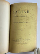 Réunion des 15 premières oeuvres de Louis Jacolliot, certaines en édition originale : 1 La Bible dans l'Inde, ou la Vie de Iezeus Christna, nouvelle édition, 1881. 2 Les Fils de Dieu, nouvelle édition. 3 Christna et le Christ - Lingam - Nara - Spritus sanctus - Phallus - Priape - Le cygne de Léda - La colombe de Marie. 4 Histoire des Vierges. Les Peuples et les continents disparus, 1879. 5 La Genèse de l'Humanité, 1876 (EO). 6  Fétichisme, polythéisme, monothéisme. La genèse de l'humanité. La terre et l'homme - Traditions indoues et chaldéennes - La légende de la Genèse dans l'Inde, 1879. 7 Le Spiritisme dans le monde. L'initiation et les sciences occultes dans l’Inde et chez tous les peuples de l’Antiquité, 1879. 8 Les Traditions indo-asiatiques, 1876 (EO). 9 Les Traditions indo-européennes et africaines, 1876 (EO). 10 Le Pariah dans l'Humanité, 1876 (EO). 11 Les Législateurs religieux : Manou, Moïse, Mahomet, 1876 (EO). 12  La Femme dans l'Inde. La femme aux temps védiques, aux temps brahmaniques et dans l'Inde de la décadence, 1877 (EO). 13 Rois, prêtres et castes, 1877 (EO). 14 Les Législateurs religieux : Manou, Moïse, Mahomet. Traditions religieuses comparées avec commentaire, 1880. 15 L'Olympe brahmanique. La mythologie de Manou, 1881 (EO).  par Louis JACOLLIOT - Image 14