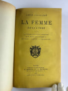 Réunion des 15 premières oeuvres de Louis Jacolliot, certaines en édition originale : 1 La Bible dans l'Inde, ou la Vie de Iezeus Christna, nouvelle édition, 1881. 2 Les Fils de Dieu, nouvelle édition. 3 Christna et le Christ - Lingam - Nara - Spritus sanctus - Phallus - Priape - Le cygne de Léda - La colombe de Marie. 4 Histoire des Vierges. Les Peuples et les continents disparus, 1879. 5 La Genèse de l'Humanité, 1876 (EO). 6  Fétichisme, polythéisme, monothéisme. La genèse de l'humanité. La terre et l'homme - Traditions indoues et chaldéennes - La légende de la Genèse dans l'Inde, 1879. 7 Le Spiritisme dans le monde. L'initiation et les sciences occultes dans l’Inde et chez tous les peuples de l’Antiquité, 1879. 8 Les Traditions indo-asiatiques, 1876 (EO). 9 Les Traditions indo-européennes et africaines, 1876 (EO). 10 Le Pariah dans l'Humanité, 1876 (EO). 11 Les Législateurs religieux : Manou, Moïse, Mahomet, 1876 (EO). 12  La Femme dans l'Inde. La femme aux temps védiques, aux temps brahmaniques et dans l'Inde de la décadence, 1877 (EO). 13 Rois, prêtres et castes, 1877 (EO). 14 Les Législateurs religieux : Manou, Moïse, Mahomet. Traditions religieuses comparées avec commentaire, 1880. 15 L'Olympe brahmanique. La mythologie de Manou, 1881 (EO).  par Louis JACOLLIOT - Image 16