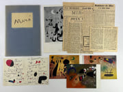 Joan MIRO Catalogue d'exposition à la Galerie Vendôme du Mardi 27 Mars au Samedi 28 Avril 1945.  par Joan MIRO. Texte de Louis PARROT
