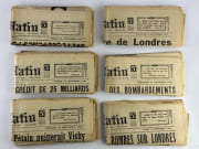 (PRESSE) LE MATIN. Important ensemble de 93 numéros, allant du 10 juin 1940 au 28 septembre 1940. par LE MATIN.  - Image 2