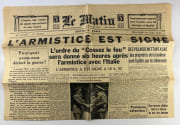 (PRESSE) LE MATIN. Important ensemble de 93 numéros, allant du 10 juin 1940 au 28 septembre 1940. par LE MATIN.  - Image 5