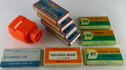 Lot de diapositives / mounted color slides Chine et Japon ann&eacute;es 60' - 70' : vues de Hong-Kong / view of Hong-Kong (4 boites de 20 vues). Japon : ...