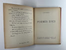 Po&egrave;mes d'ici. Loys MASSON