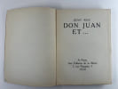 Don Juan. Jean ROC  (Henri-Pierre ROCHE)