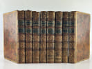 Oeuvres compl&egrave;tes d'Hom&egrave;re, en 8 volumes. L'ILIADE - L'ODISSEE (Odyss&eacute;e) - LA BATRACHOMYOMACHIE OU LE COMBAT DES RATS ET DES GRENOUILLES, HYMNES, & ...